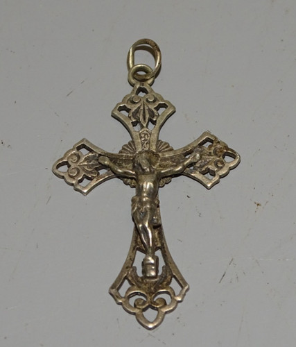 Belle croix argent - -belle, poinçon