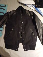 Teddy manches en cuir