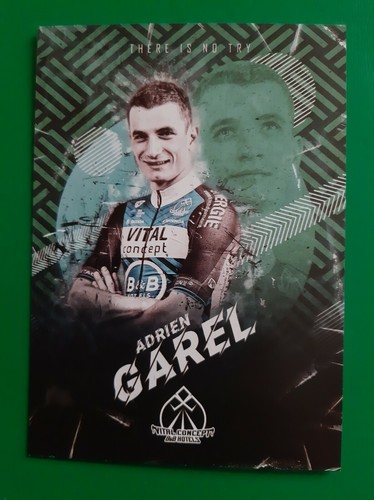 Cyclisme carte cycliste - cycliste, adrien