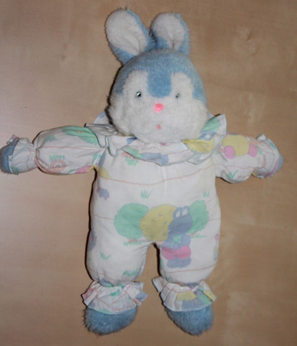 Doudou peluche nounours lapin - nounours,
