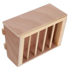 Mangeoire à foin pour lapins cochons d'Inde - Support à foin en bois