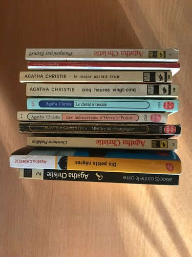 Livres 10 agatha - 39:,
