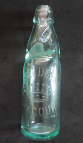 Ancienne bouteille verre - , en