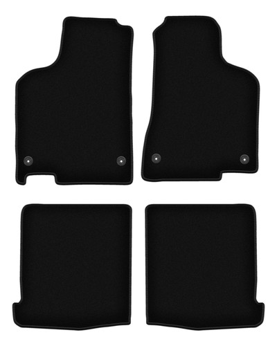 Tapis sol velours noir - tapis,