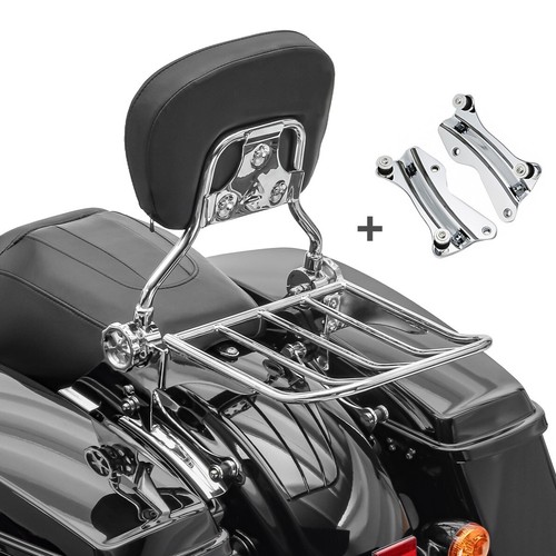 Sissy bar porte - +, bagages