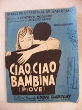 "Partition Ciao Ciao Bambina