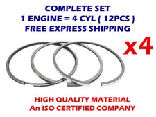 4Cyl Piston Anneaux Set 88.90mm Std pour Volvo S60 S80 XC70 164 B 30 E 3.0L 275