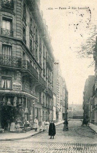 Carte paris xiv rue - carte,