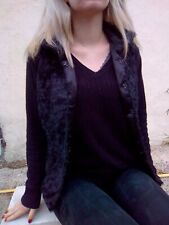 Gilet blouson veste fourrure