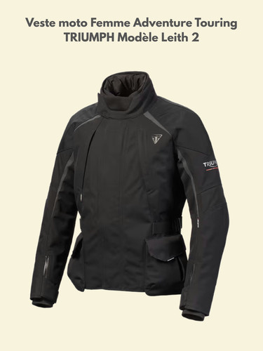 Veste moto femme triumph leith - veste,