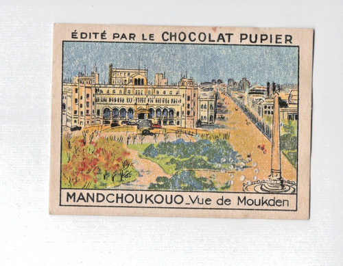 Asie mandchoukouo vue - vue, de