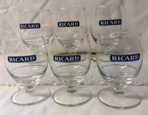 Lot verres ricard - cl,