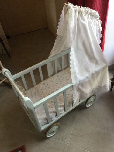 Berceau lit ancien - ancien, pour