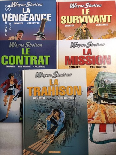 Tous wayne shelton lot bd - tous,