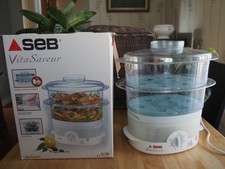 VITA SAVEUR SEB TRES BON ETAT DE FONCTIONNEMENT.COMPLET .BOITE. CUIT VAPEUR.TBE