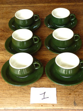 6 petites Tasses à Café
