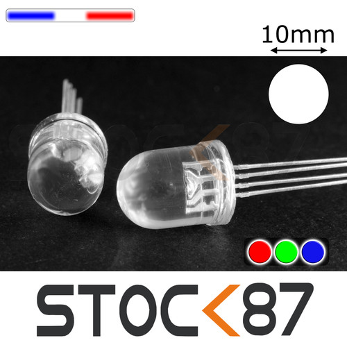 751 50pcs led rgb ronde - 50pcs,