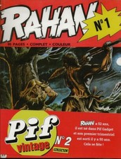 EO PIF VINTAGE N° 2 FAC-SIMILÉ ANDRÉ CHÉRET + ROGER LECUREUX : RAHAN N° 1
