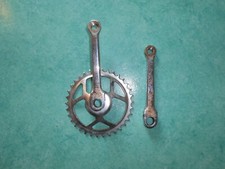 Pédalier droit 34 dents + manivelle gauche solex Flash 6000