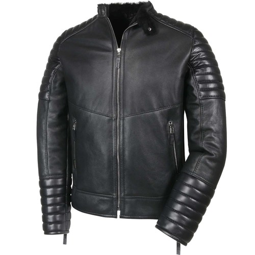 Veste peau mouton - peau,