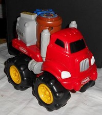 Camion electrique Truck - PLAYSKOOL TONKA HASBRO 2001 rouge 22x11x18cm 9x4x7inc
