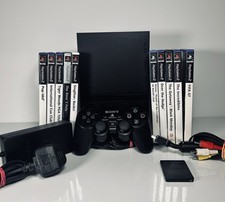 PlayStation 2 SLIM Noir Ou