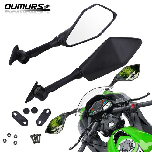Motorcycle rear view - rear-view, mirror
