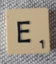 LETTRE DE SCRABBLE - LETTRE -
