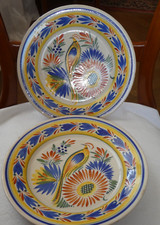 2 anciennes assiettes en