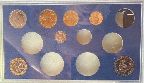 Coffret monnaie paris fdc - coffret,