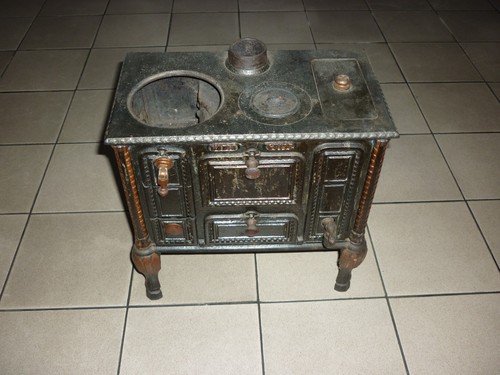 Cuisinière ancienne fonte - cuisinière,