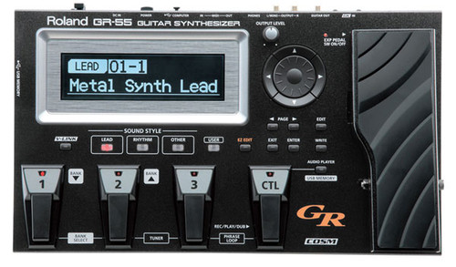 Roland 55s synthétiseur - gr-55s-bk,