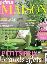 PRIMA MAISON n°50 mai-juin 2012  Petits prix-gds effets_Recevoir_Meubles jardin