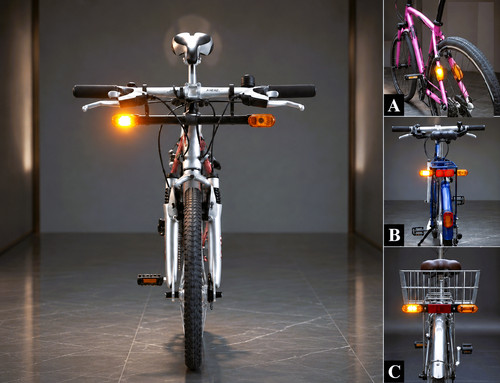 Clignotants led pour - led, vélos