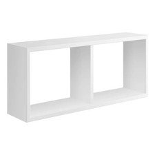 Lot de deux étagères murales