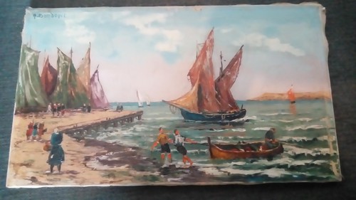 Tableau huile sur toile