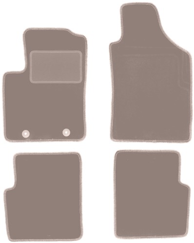 Tapis sol velours beige - de, en