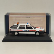 Norev 1/43 Renault R21 Nevada 1989 Police Nationale White Diecast Model Cars