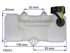 reservoir durites bouchon   taille haies  TH GO/ON  GJB26D  HT2600 12 k221 12