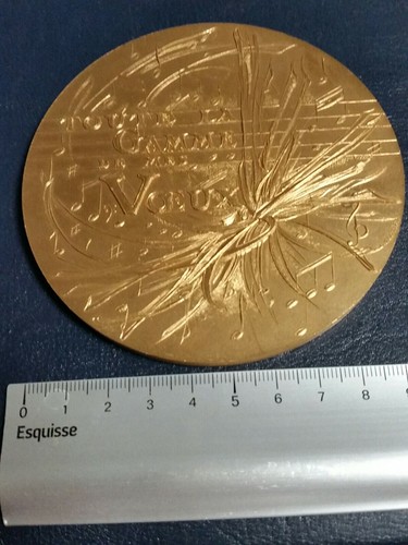 Medaille bronze pour - pour, les