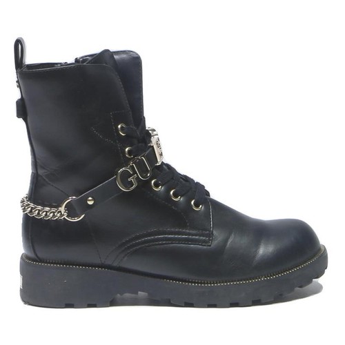 Guess bottes combat noires - bottes, de