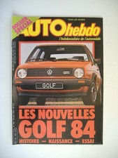 AUTO HEBDO n°383 DOSSIER