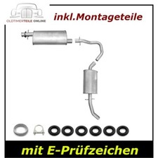 Échappement Kit Fiat Ducato 1.9 2.5 2.8 Alko Châssis Camper Pot + Silencieux