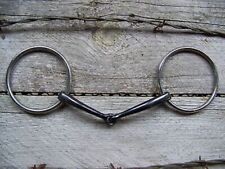 Bit - Anneau En Fer Doux Courbé Snaffle