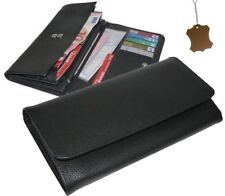 Tout en Un Portefeuille Femme en Cuir de Qualité