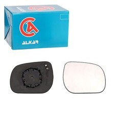 ALKAR Miroir Chauffé Convexe Rétroviseur Droit Extérieur Convient pour Toyota