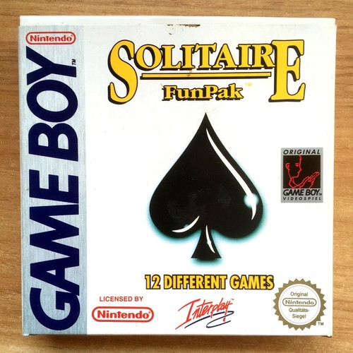 Solitaire funpak boîte vide - -,