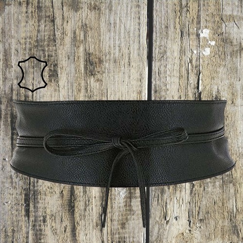 Ceinture large cuir - ceinture,