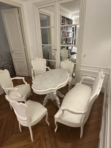 Ensemble table chaises - table, et