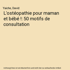 L'ostéopathie pour maman et